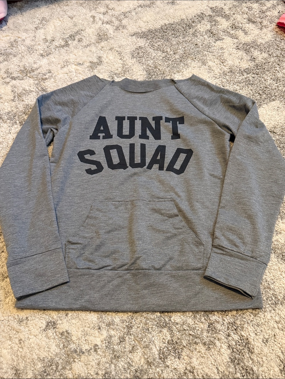 Women’s small aunt squad shirt